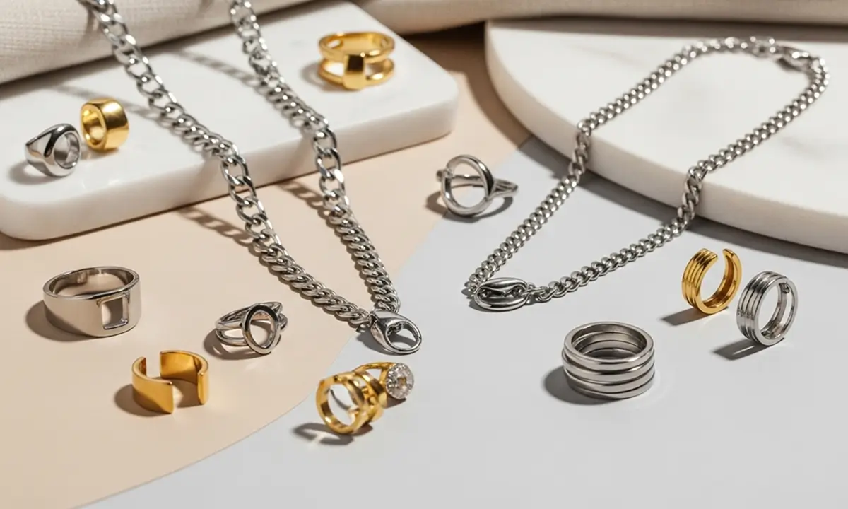 Tendances Bijoux Acier Inoxydable