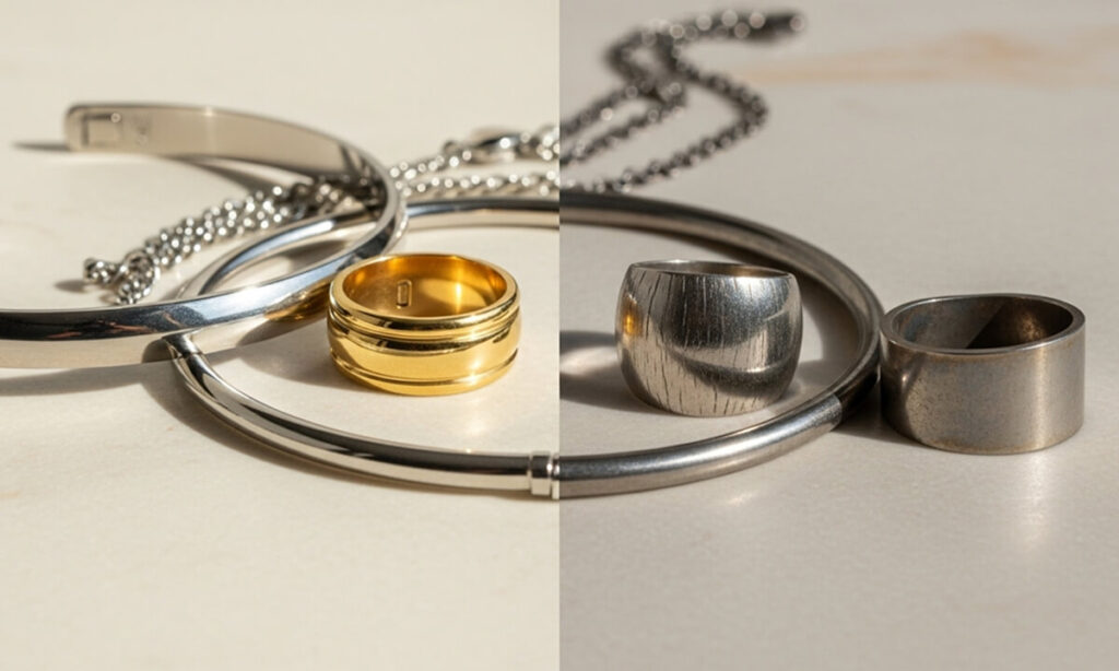 Bijoux Acier Inoxydable Rouille / Ternissent