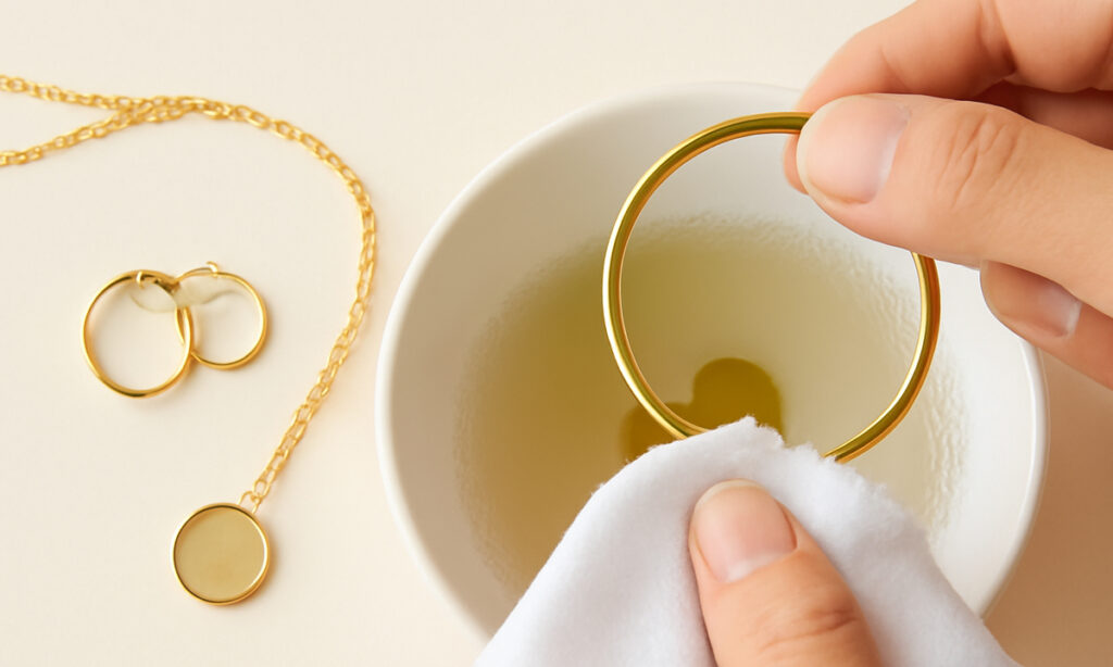 entretien bijoux en plaqué or