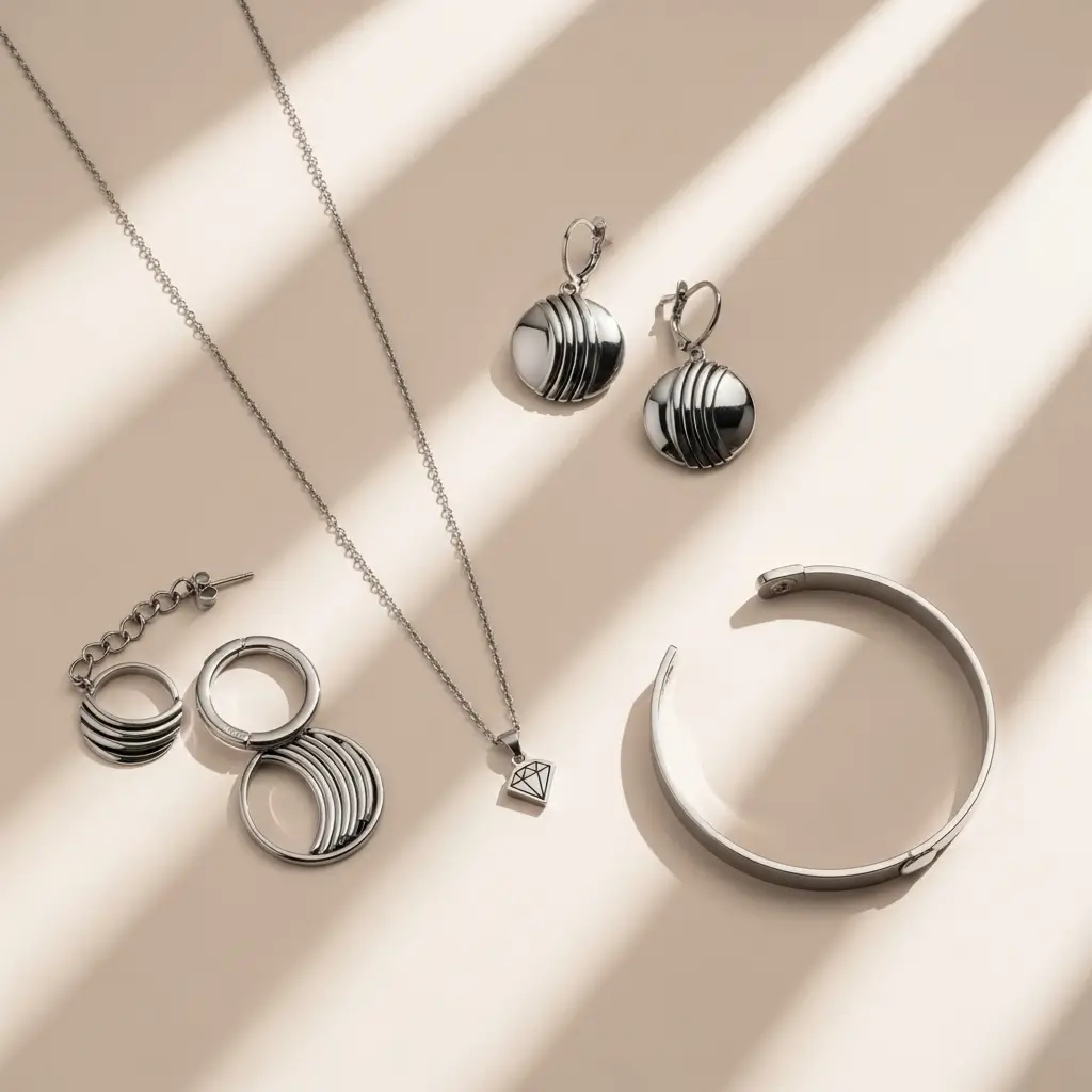 bijoux en acier inoxydable