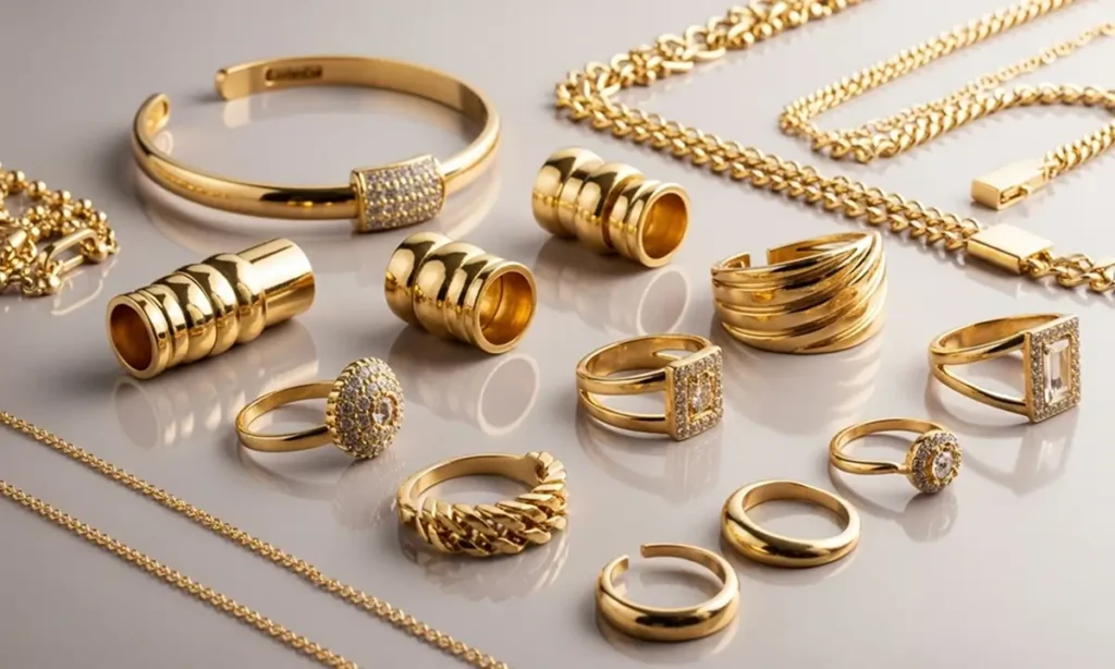 tendances bijoux plaqué or